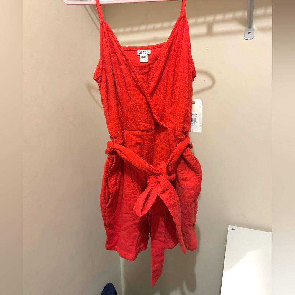 Billabong Red Romper